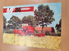 Massey Ferguson MF 86 Mähdrescher Traktor Prospekt tractor brochure 44 comprar usado  Enviando para Brazil