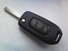 GENUÍNO RENAULT CAPTUR KADJAR CÊNICO ETC 3 BOTÕES ALARME REMOTO FLIP CHAVEIRO SEM CORTES comprar usado  Enviando para Brazil