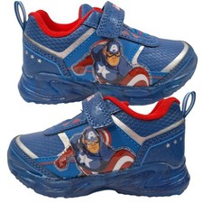 Tênis Captain America Kids Light Up azul tamanho 8 novo 16 (cms) comprar usado  Enviando para Brazil
