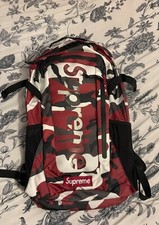 Supreme backpack red for sale  LONDON