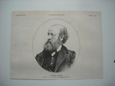 Gravure 1882. edmond d'occasion  Laxou