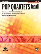 Pop Quartets for All: Cello/String Bass, Level 1-4 by Michael Story: Used comprar usado  Enviando para Brazil