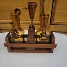 Vintage amber glass for sale  AMMANFORD