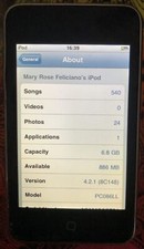 Apple ipod 2nd for sale  San Antonio