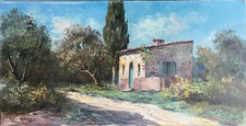 Hst painting mediterranean d'occasion  Expédié en Belgium