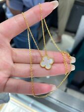 Colar pingente de pérola Van Cleef & Arpels vintage 18K Alhambra, usado comprar usado  Enviando para Brazil