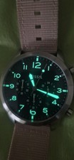 Fossil pilot54 chronograph for sale  WIGSTON