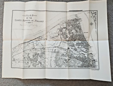 Antique 1928 map for sale  STAFFORD