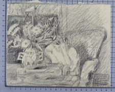 Vecchio disegno bozzetto usato  Torino