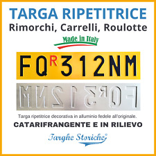 Targa ripetitrice battuta usato  Albano Laziale