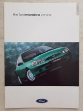 Folheto de vendas de carros Ford Mondeo Verona MAR 2000#FA1378, usado comprar usado  Enviando para Brazil