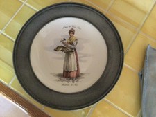 Assiette porcelaine vieux d'occasion  Corbeilles