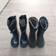 Paar gummistiefel gefüttert gebraucht kaufen  Schneverdingen