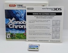 Xenoblade Chronicles 3D Nintendo 3DS completo na caixa na caixa autêntico testado NTSC comprar usado  Enviando para Brazil