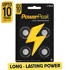 Powerpeak cr1220 battery for sale  CHATHAM