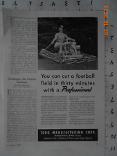 1942 toro manufacturing for sale  Youngstown