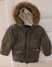 Warm khaki coat for sale  WIGSTON