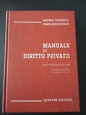 manuale diritto privato torrente usato manuale diritto privato torrente usato Seregno