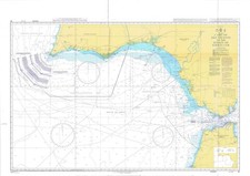Usado, 91 Cabo De Sao Vicente Para o Estreito de Gibraltar Mapa Gráfico Almirantado Marítimo comprar usado  Enviando para Brazil