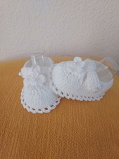 Zapatos, patucos, calzado bebe recien nacido, hechos a mano ,hilo algodon , 9 cm comprar usado Zapatos, patucos, calzado bebe recien nacido, hechos a mano ,hilo algodon , 9 cm comprar usado  Enviando para Brazil