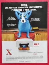 Press advertisement xeros d'occasion  Expédié en Belgium