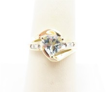 heart aquamarine 10k ring for sale heart aquamarine 10k ring for sale Weyers Cave