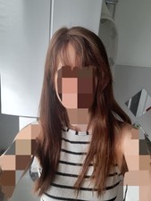 Perücke echthaar braun gebraucht kaufen  Wolfsburg