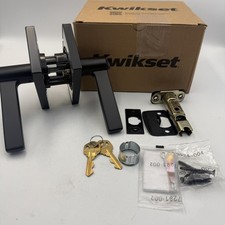 Maçaneta de entrada Kwikset Halifax com trava e chave, usado comprar usado Maçaneta de entrada Kwikset Halifax com trava e chave, usado comprar usado  Enviando para Brazil