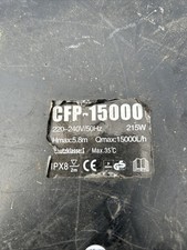 Qmax 15000 pond for sale  BROXBOURNE