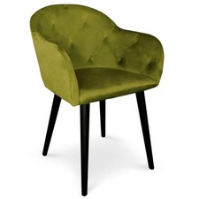 Fauteuil design velours d'occasion  Mouans-Sartoux