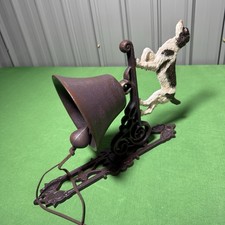 Cast iron bell for sale  PETERBOROUGH