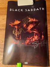 Ozzy Osbourne/ Assinaturas/ Black Sabbath/ Assinado/ Tony Iommi/ Geezer Butler comprar usado  Enviando para Brazil