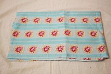 Baumwollstoff blau rosen gebraucht kaufen  Greifenstein