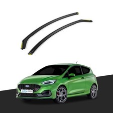 Defletores de vento Ford Fiesta MK8 2017-2023 3 portas hatchback 2 peças coloridas comprar usado  Enviando para Brazil