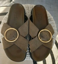 Zara slider sandals for sale  BIDEFORD