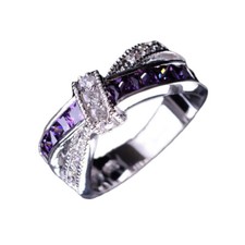 Bague argent améthyste d'occasion  Boulleret