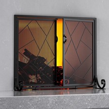Fireplace screen hinged for sale Fireplace screen hinged for sale  Anaheim