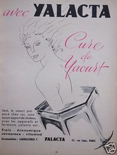 1952 advertising with d'occasion  Expédié en Belgium
