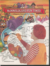 Mcdonaldland fun times for sale  Hartford