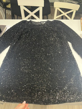 Women black sequin for sale  LONDON