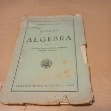 Elementi algebra vol.1 usato  Baschi