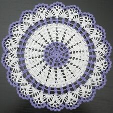 26cm, 10,2 polegadas, branco, roxo, quaresma, verão, guardanapo de malha manual, ogrc30, #1220 comprar usado  Enviando para Brazil