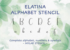 Alphabet letter stencil for sale  Shipping to Ireland