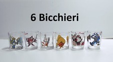 Bicchieri nutella vintage usato  Catania