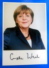 Autographe angela merkel d'occasion  Trappes