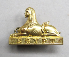 Military gilt badge for sale  LONDON