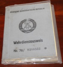 Wehrdienstausweis ddr foto gebraucht kaufen  Annaberg-Buchholz, Mildenau