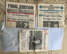 Washington star newspapers for sale  Las Vegas