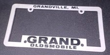 oldsmobile dealer license plate frame for sale oldsmobile dealer license plate frame for sale Toledo