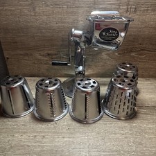 Usado, Cortador de alimentos e vegetais vintage King Kutter 5 lâminas  comprar usado  Enviando para Brazil